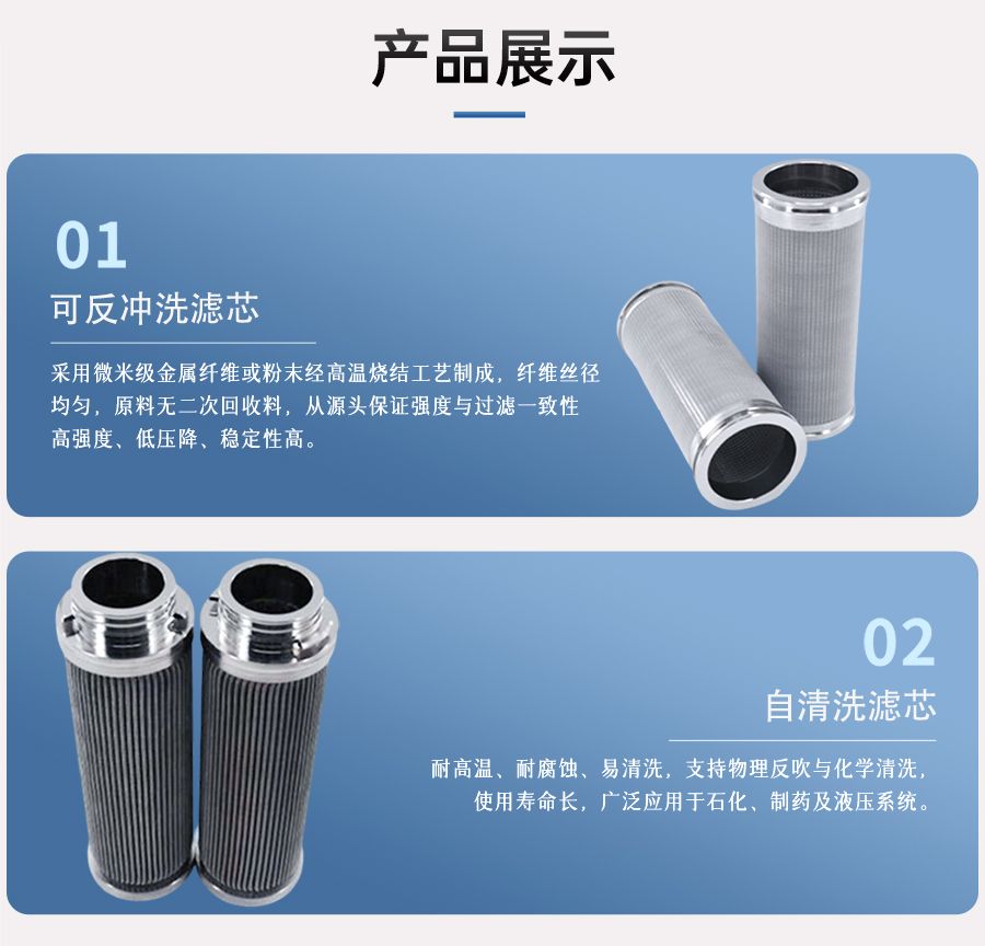 反冲洗滤芯图片